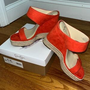 Jessica Simpson platform sandals